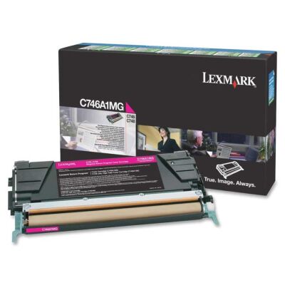 Lexmark C746A1MG Magentafarbener Originaltoner - C746 / C748