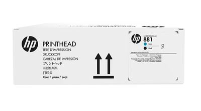 HP CR328A (881) Mavi-Siyah Lateks Baskı Kafası - L