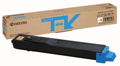 Kyocera TK-8115C Mavi Orjinal Toner - M8124cidn /