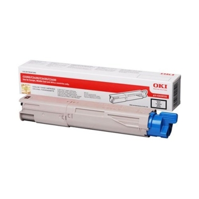 OKI 43459344 Siyah Orjinal  Toner - C3300 / C3400