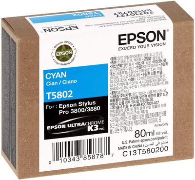 Epson C13T580200 (T5802) BlueART Kartusche - Sty