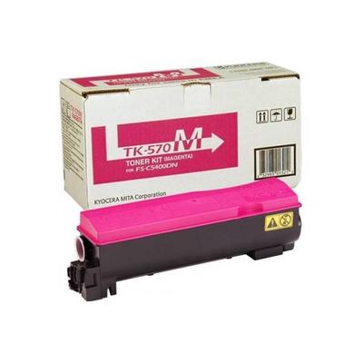 Kyocera TK-570M Magenta Original Toner Cartridge - FS-C5400DN / P7035CDN