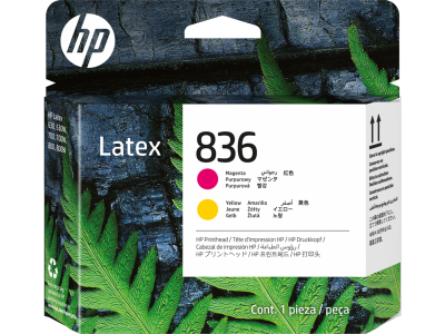 HP 4UV96A (836) Kırmızı-Sarı Orjinal Latex Baskı K