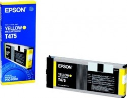 Epson C13T475011 (T475) Yellow Original Ink - Stylus Pro 9500 (Ex)