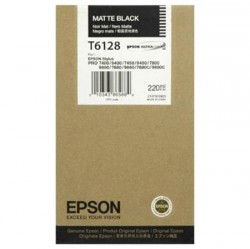 Epson C13T612800 (T6128) Matte Black Original Cartridge - Stylus Pro 7800 (Ex)