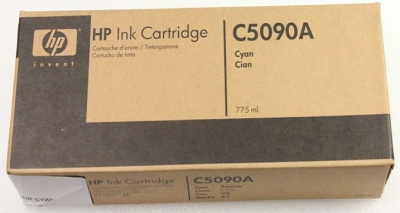 HP C5090A (76) Cyanfarbene Original-Tintenpatrone - ML1000 / PM1000 / PM2000