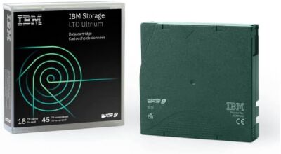 IBM 02XW568 LTO-9 Ultrium Data Kartusche 18tb/45tb