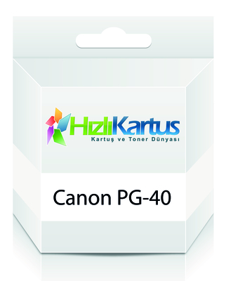 Canon PG-40 (0615B025AA) Siyah Muadil Kar