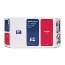 HP C4847A (80) Kırmızı Orjinal Plotter Kartuşu (U)