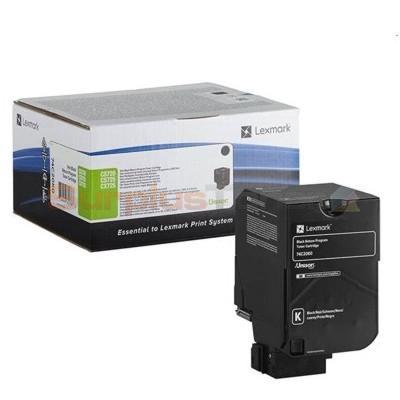 Lexmark 74C5HK0 Siyah Orjinal Toner Extra Yüksek K