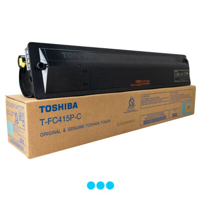 Toshiba T-FC415P-C Cyan Original Toner - e-studio 2010ac