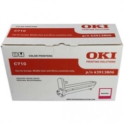 OKI 43913806 Red Original Drum Unit - C710