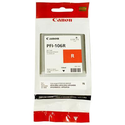 Canon PFI-106R (6627B001) Rot, Originalpatrone.