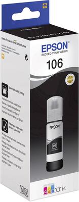 Epson C13T00R140 (106) Black Original Ink Cartridge - ET-7700 (Ex)
