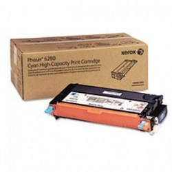 Xerox 106R01404 Cyan Original Toner High Yield - Phaser 6280