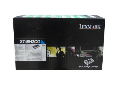 Lexmark X748H3CG Mavi Orjinal Toner - X748DE / X74