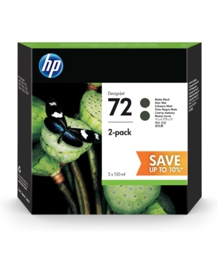 HP P2V33A (72) Matte Black Original Cartridge - DesignJet T610 (C9403A) (Ex)