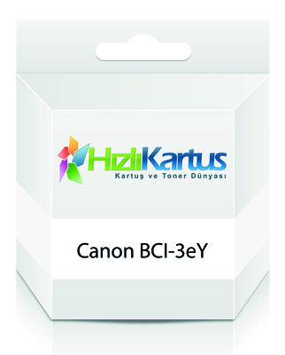 Canon BCI-3eY (4482A002AB) Sarı Muadil Kartuş