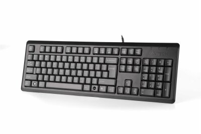 A4 Tech KR-92 USB Black Multimedia Wired Q Keyboard