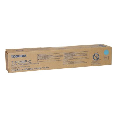 Toshiba T-FC50P-C Cyan Original Toner - e-Studio 2555C