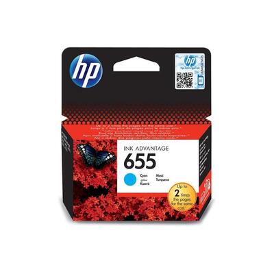 HP CZ110AE (655) Mavi Orjinal Kartuş - Deskjet 352