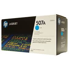 HP CE401A (507A) Cyan Original Tonerpatrone - Laserjet M551 / M570