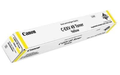 Canon C-EXV49 Y (8527B002)  Yellow Original Toner - IR-C3300 / IR-C3320