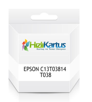 Epson C13T03814 (T038) Schwarze kompatible Tintenpatrone - C43Ux / C45