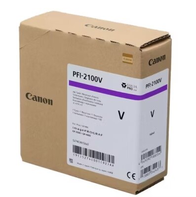 Canon PFI-2100V (5274C001) Mor Orjinal Kartuş - GP