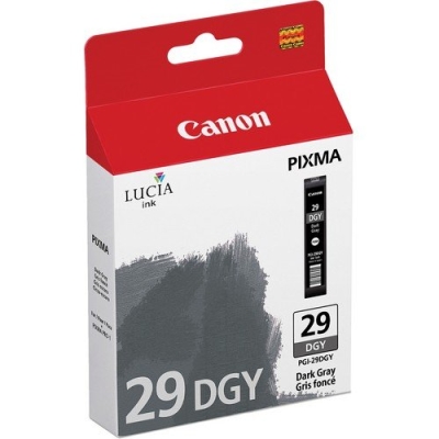 Canon PGI-29DGY (4870B001) Dunkelgrau, Originaltinte.