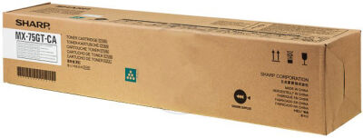 Sharp MX-75GTCA Cyanfarbener Originaltoner - MX-6500N / MX-7500N
