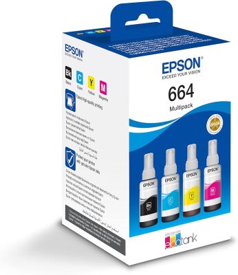 Epson 664 (C13T66464A) Multipack Orjinal Kartuş - L655 / L565