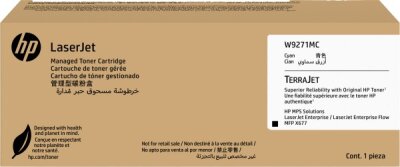 HP W9271MC Cyanfarbener Originaltoner - MFP X677