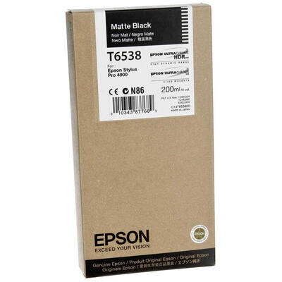 Epson C13T653800 (T6538) Original Ink Cartridge - Stylus Pro 4900 (U) Matte Black