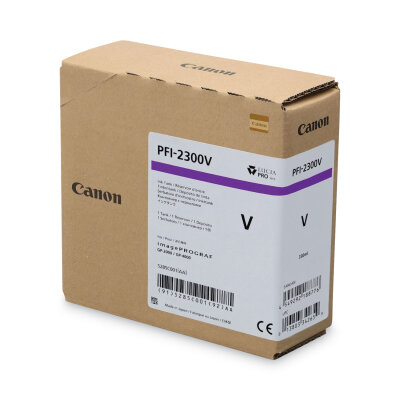 Canon PFI-2300V (5285C001) Mor Orjinal Kartuş - GP