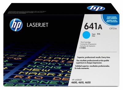 HP C9721A (641A) Blauer Original-Toner - LaserJet 4600