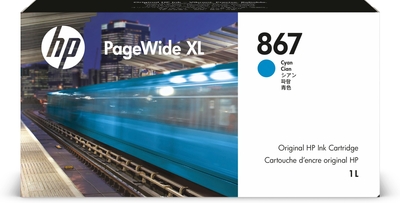 HP 867 (3ED93A) Mavi Orjinal Kartuş - PageWide XL