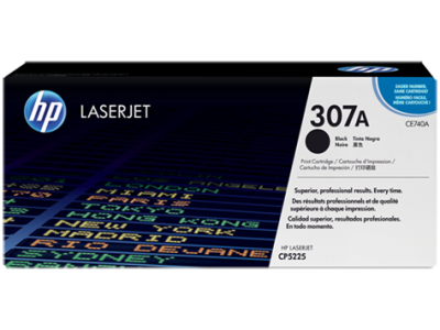 HP CE740A (307A) Siyah Orjinal Toner - LaserJet CP