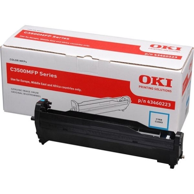 OKI 43460223 Blue Original Drum Unit - MC350 / MC360
