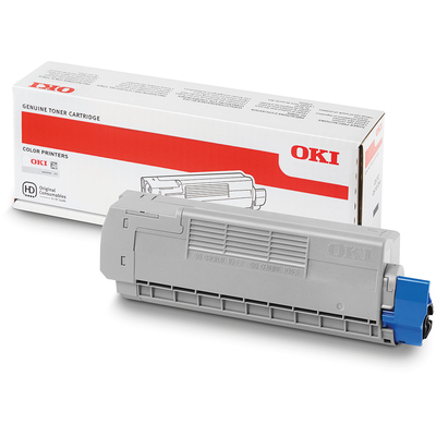 OKI 44315308 Schwarzer Originaltoner - C610DN / C610DM