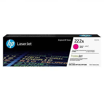 HP W2223A (222A) Rot, Original-Toner - LaserJet