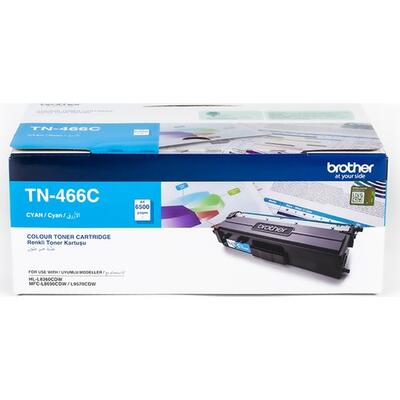 Brother TN-466C Cyan Original Toner High Yield - DCP-L8410