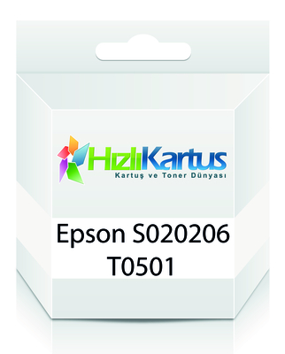 Epson S020206 T0501 Schwarze kompatible Tintenpatrone