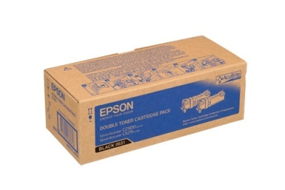 Epson CX29/C2900 S050631 Schwarz Original Toner Pack 2