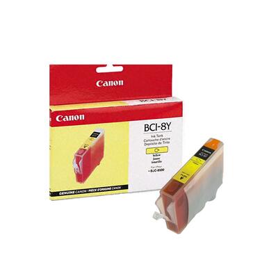 Canon BCI-8Y (0981A003) Yellow Original Cartridge - Bubblejet BJC-8500