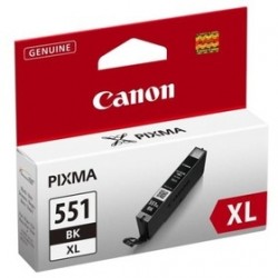 Canon CLI-551XL BK (6443B001AA) Yüksek Kapa