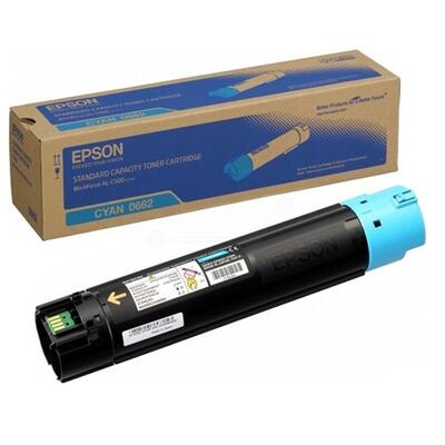Epson C13S050662 Cyan Original Toner Cartridge - AL-C500Dhn / AL-C500Dtn