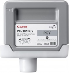 Canon PFI-301PGY (1496B001) Foto Gri