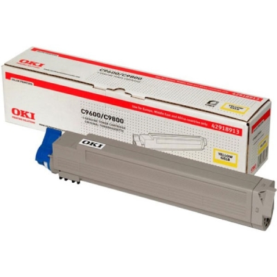 OKI 42918961 Sarı Orjinal Toner - C9600 / C9800 (U