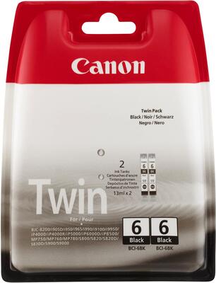 Canon BCI-6BK / BCI-6BK (4705A046AA)  İkili Paket